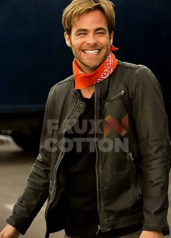 Horrible Bosses 2 Rex Hanson (Chris Pine) Black Jacket