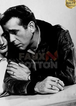 Humphrey Bogart Tokyo Joe Black Bomber Jacket
