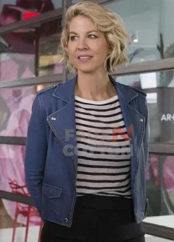 Imaginary Mary Jenna Elfman Leather Jacket