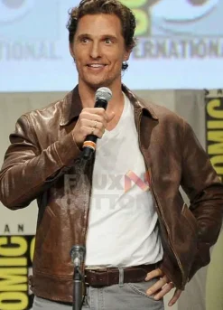 Interstellar Matthew McConaughey Leather Jacket
