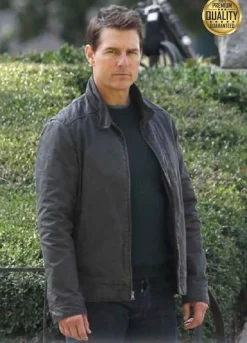 Jack Reacher Never Go Back Tom Cruise Leather Jacket