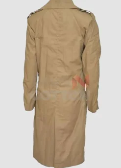 Jennifer Lopez Light Brown Trench Coat