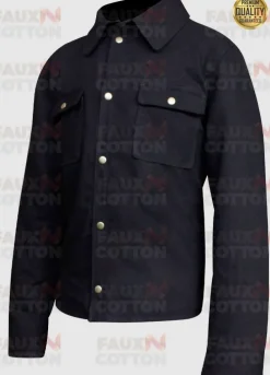 Jensen Ackles Supernatural Dean Winchester Black Cotton Jacket
