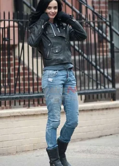 Jessica Jones Krysten Ritter Biker Leather Jacket