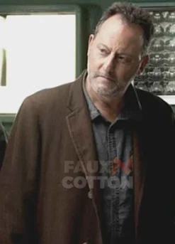 Jo Jean Reno Brown Suede Coat