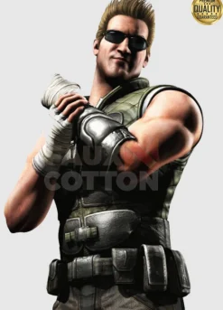 Johnny Cage Mortal Kombat X Leather Vest