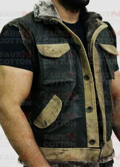 Jumanji The Next Level Dwayne Johnson Leather Vest