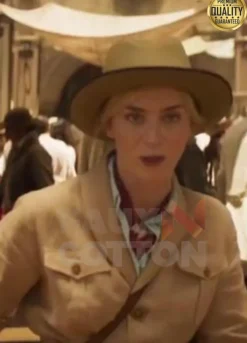 Jungle Cruise Emily Blunt ( Lily Houghton ) Safari Jacket