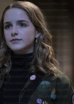 Just Beyond 2021 Mckenna Grace Green Jacket