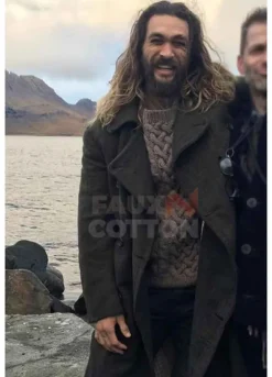 Justice League Jason Momoa Trench Coat