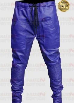 Justin Bieber Blue Studded Vest And Pant
