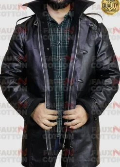 Kanan Power 50 Cent Black Shearling Jacket