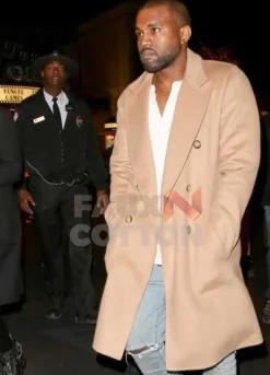Kanye West Cotton Trench Coat