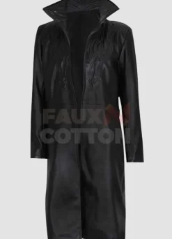 Kate Beckinsale Underworld Selene Black Leather Coat