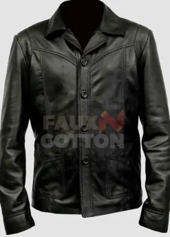Killing Them Softly Brad Pitt Leather Jacket