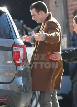 KNIVES OUT CHRIS EVANS COAT
