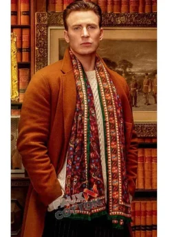 Knives Out (Ransom Drysdale) Chris Evans Wool Coat