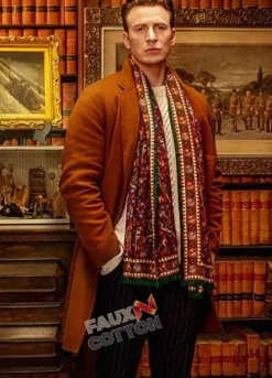 Knives Out (Ransom Drysdale) Chris Evans Wool Coat
