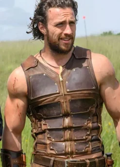 Kraven the Hunter (2024) Aaron Taylor Brown Vest