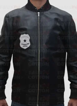 Kung Fury David Sandberg Leather Jacket