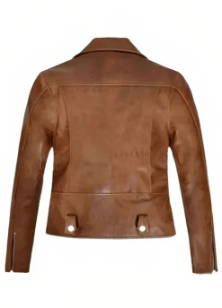 Kylie Jenner Brown Leather Jacket