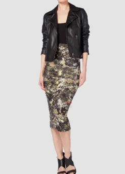 Label Lab Elba Black Leather Jacket
