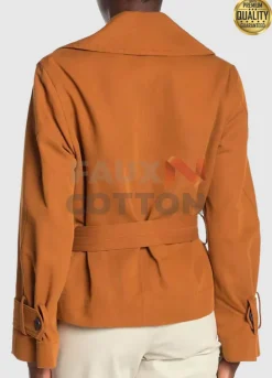 L.A.’s Finest Nancy McKenna Orange Belted Jacket