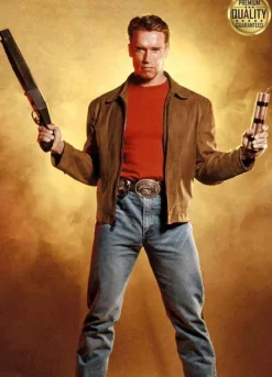 Last Action Hero Jack Slater Brown Jacket