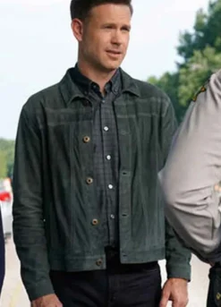 Legacies Alaric Saltzman Black Cotton Jacket