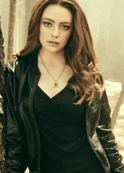LEGACIES HOPE MIKAELSON LEATHER JACKET