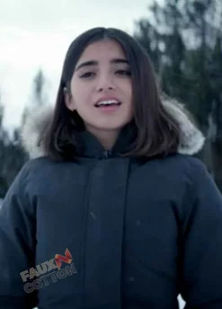 Let It Snow (Julie) Isabela Merced Black Cotton Jacket
