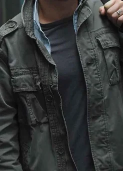 LETHAL WEAPON (MARTIN RIGGS) CLAYNE CRAWFORD GREY COTTON JACKET