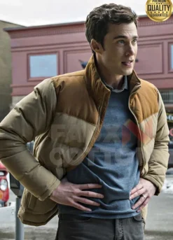 Levi Fiehler Resident Alien Ben Hawthrone Puffer Jacket
