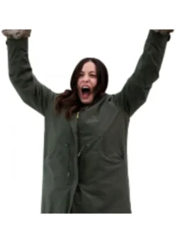 LIV TYLER THE LEFTOVERS MEG JACKET WITH FUR HOODIE