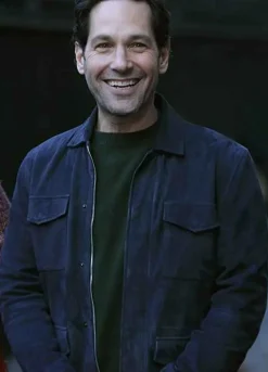 LIVING WITH YOURSELF PAUL RUDD (MILES ELLIOT) LEATHER JACKET