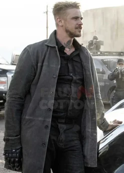 Logan Boyd Holbrook Leather Coat