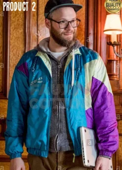Long Shot Seth Rogen Blue Jacket