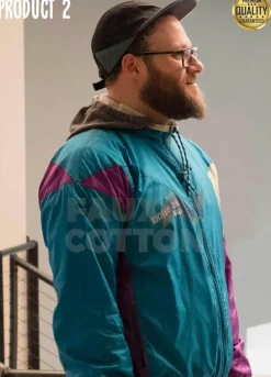 Long Shot Seth Rogen Blue Jacket