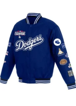 Los Angeles Dodgers World Series Champions Polyester Jacket