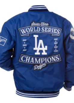 Los Angeles Dodgers World Series Champions Polyester Jacket