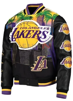 Los Angeles Lakers Pro Standard Remix Varsity Jacket
