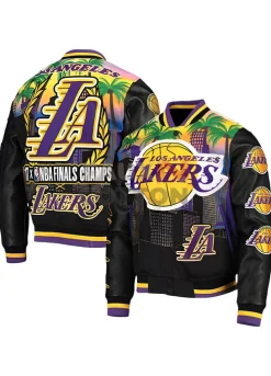 Los Angeles Lakers Pro Standard Remix Varsity Jacket