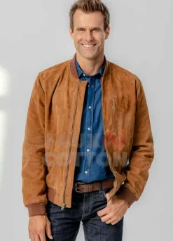 Love of Course Cameron Mathison Brown Jacket