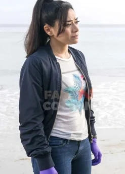 Lucifer Aimee Garcia Blue Jacket