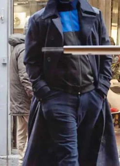 LUPIN (ASSANE) OMAR SY WOOL COAT