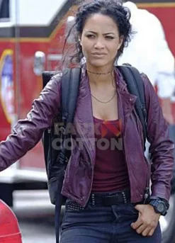 MacGyver Tristin Mays Leather Jacket