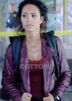 MacGyver Tristin Mays Leather Jacket