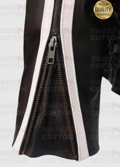 MEL GIBSON LETHAL WEAPON BLACK LEATHER JACKET
