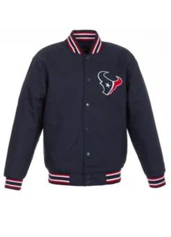 MEN'S TEXANS LETTERMAN JACKET