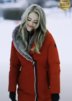 Midnight at the Magnolia Maggie Quinn Red Fur Jacket